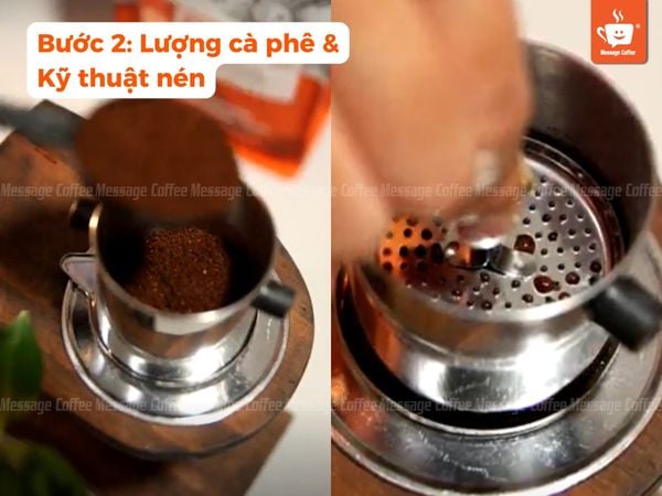 cách pha cà phê sữa