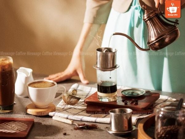Cách pha cà phê sữa