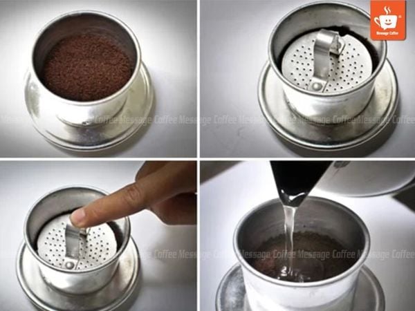 các bước pha phin