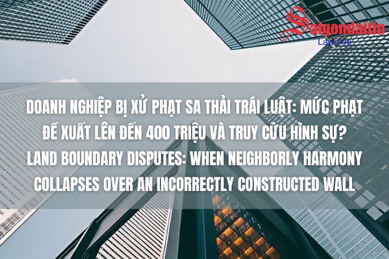 DOANH NGHIỆP BỊ XỬ PHẠT DO TRÁI LUẬT: TỔNG MỨC PHẠT CÓ THỂ LÊN ĐẾN 400 TRIỆU VÀ TRUY CỨU HÌNH SỰ?