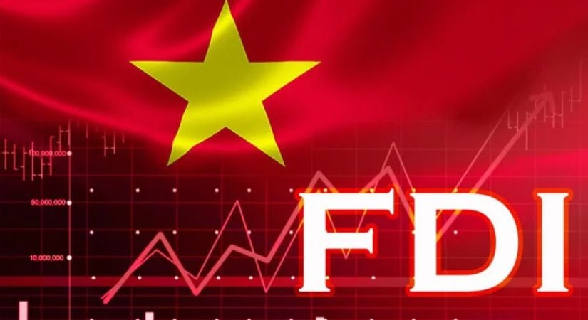 đồ họa miêu tả chuyển giá của FDI