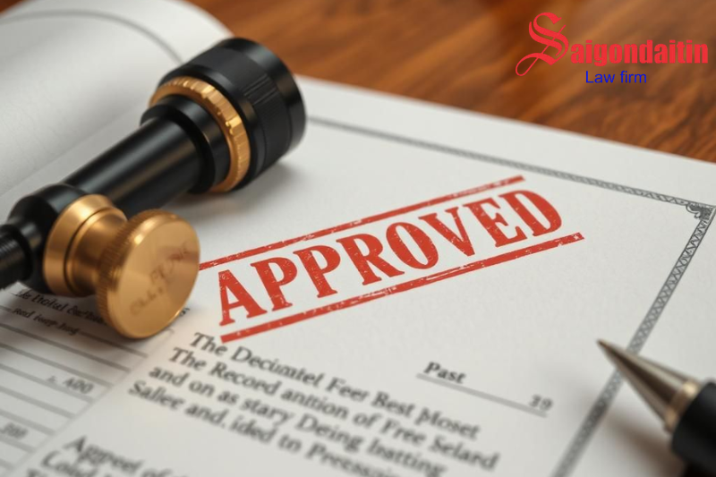 đồ họa miêu tả thủ tục pháp lý chuyển nhượng nhà đất