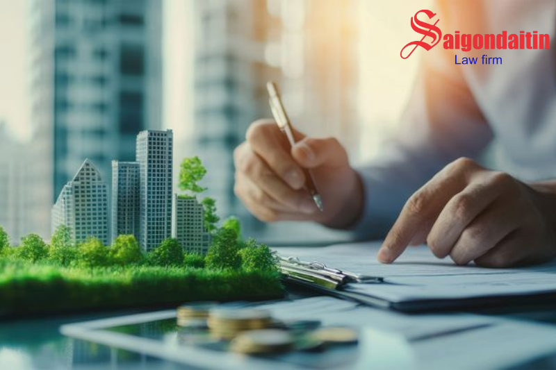 đồ họa miêu tả thủ tục pháp lý chuyển nhượng nhà đất