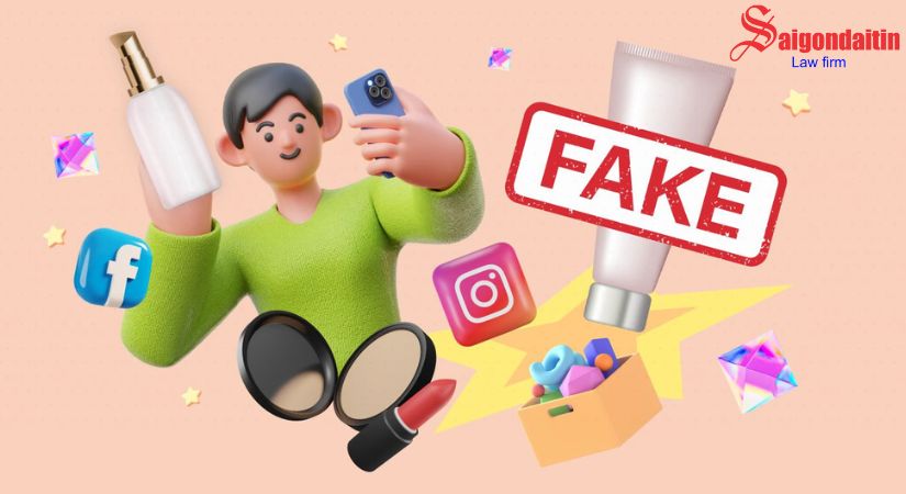 đồ họa miêu tả KOL quảng cáo sai sự thật về sản phẩm sức khỏe