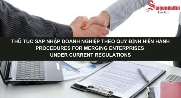 đồ họa miêu tả thủ tục sáp nhập doanh nghiệp