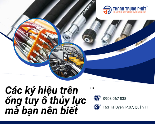 Các ký hiệu trên ống tuy ô thủy lực mà bạn nên biết
