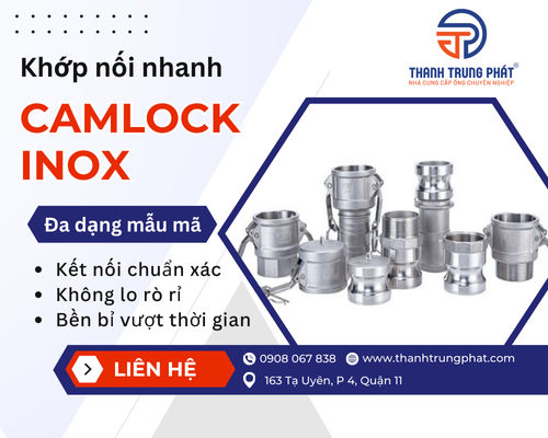 Tìm Hiểu Về Camlock Là Gì? Ứng Dụng, Cấu Tạo, Ưu Điểm và Bảo Trì