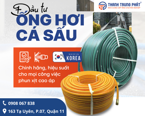 Ống hơi cá sấu là gì? Phân biệt các loại phổ biến trên thị trường hiện nay