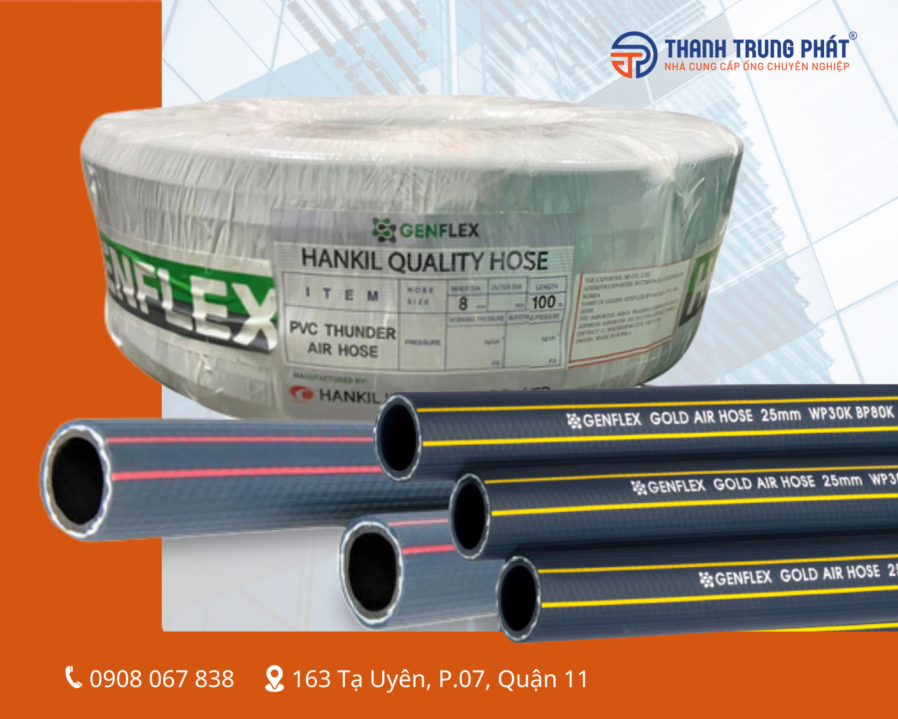 Tối ưu hóa hệ thống khí nén với 3 lựa chọn ống hơi chất lượng cao