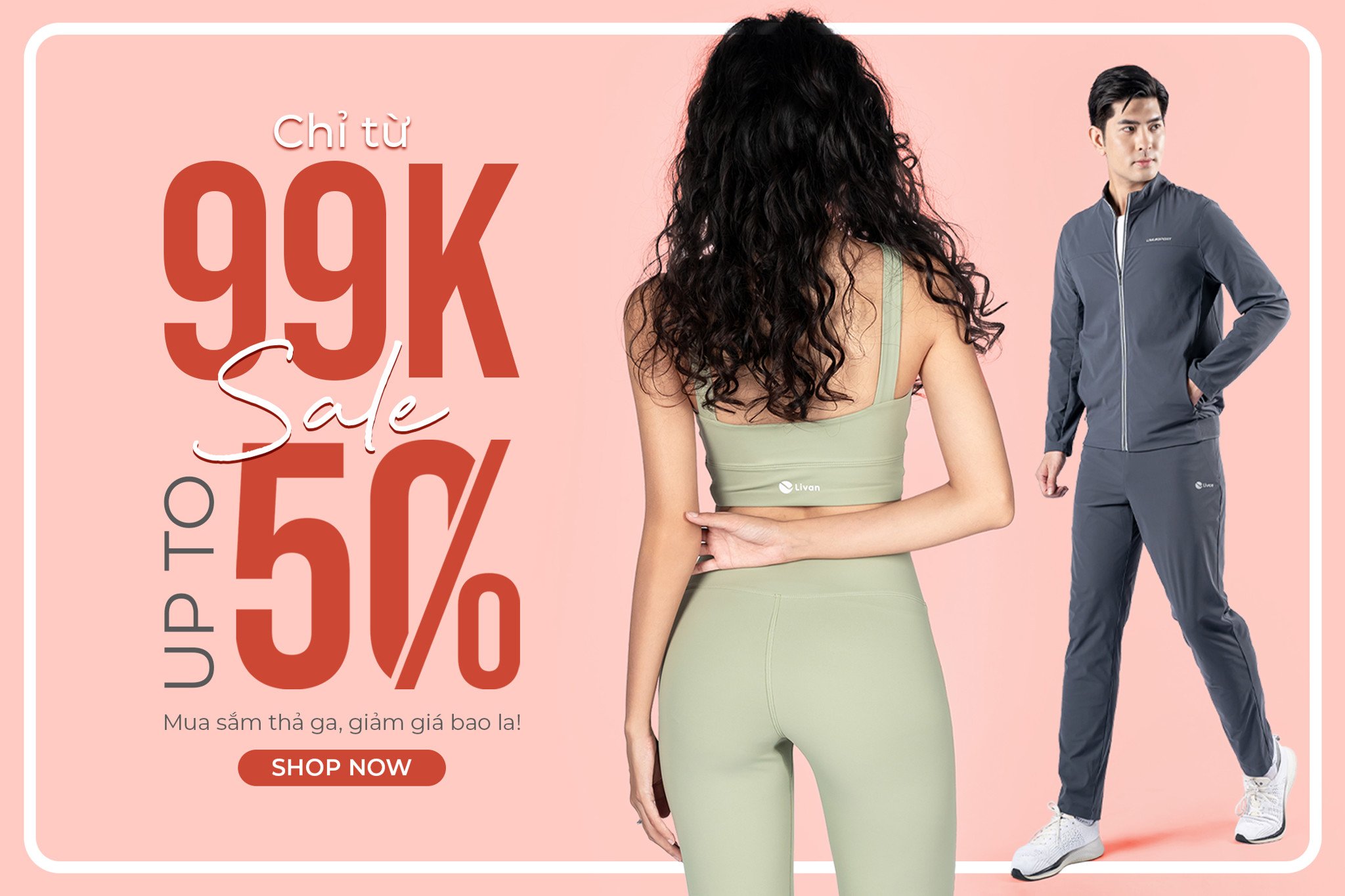 GIẢM GIÁ SIÊU SOCK CHỈ TỪ 99K TOÀN BỘ SẢN PHẨM CỦA LIVAN (Từ ngày 20/02/2025 đến hết ngày 28/02/2025)