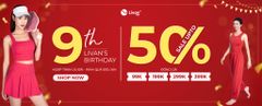 MỪNG LIVAN 9 TUỔI - GIẢM ĐẾN 50% - CHỈ TỪ 99K (Từ 14/04/2025 đến 27/04/2025)