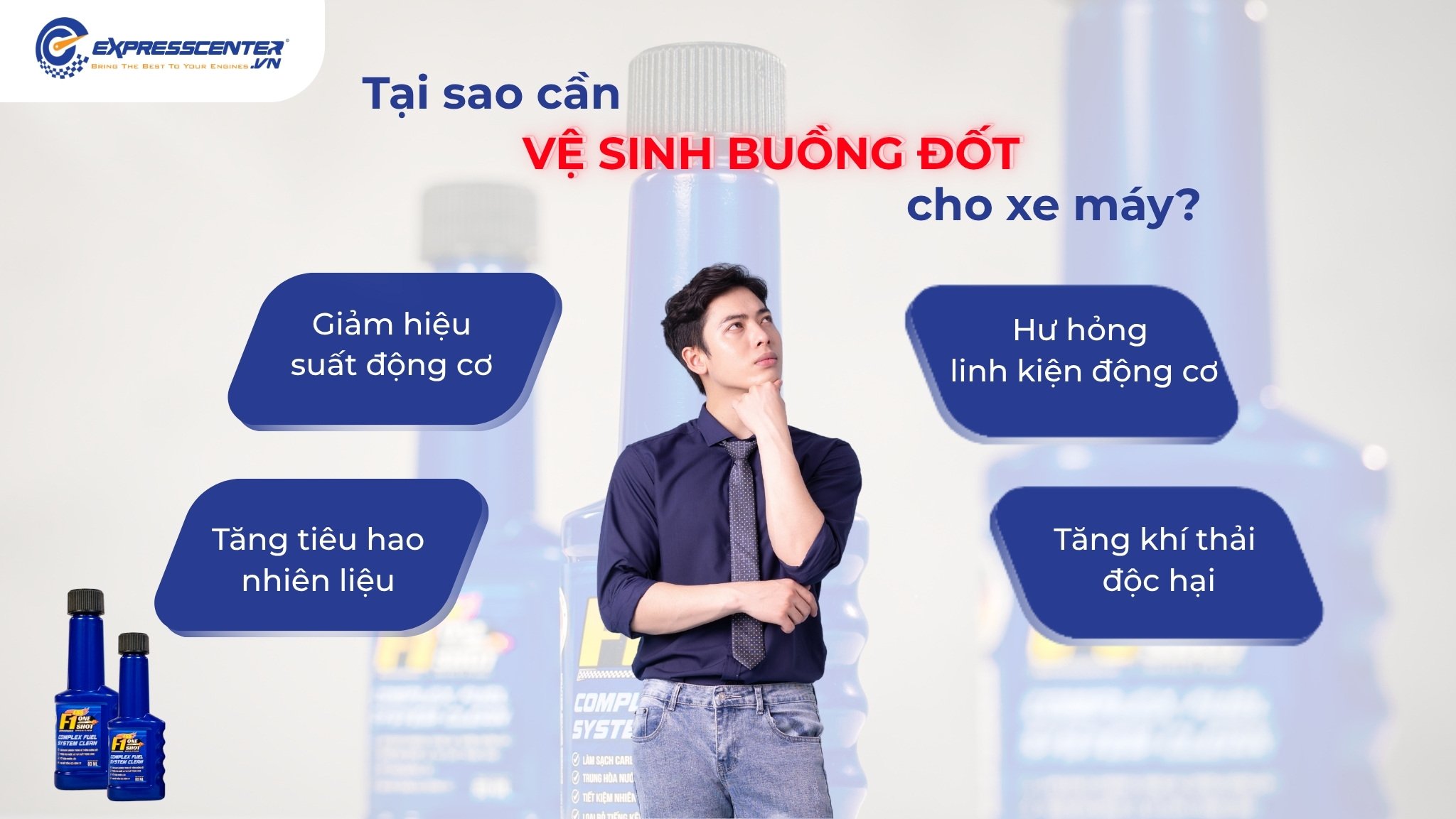 Tại sao cần vệ sinh buồng đốt cho xe máy?