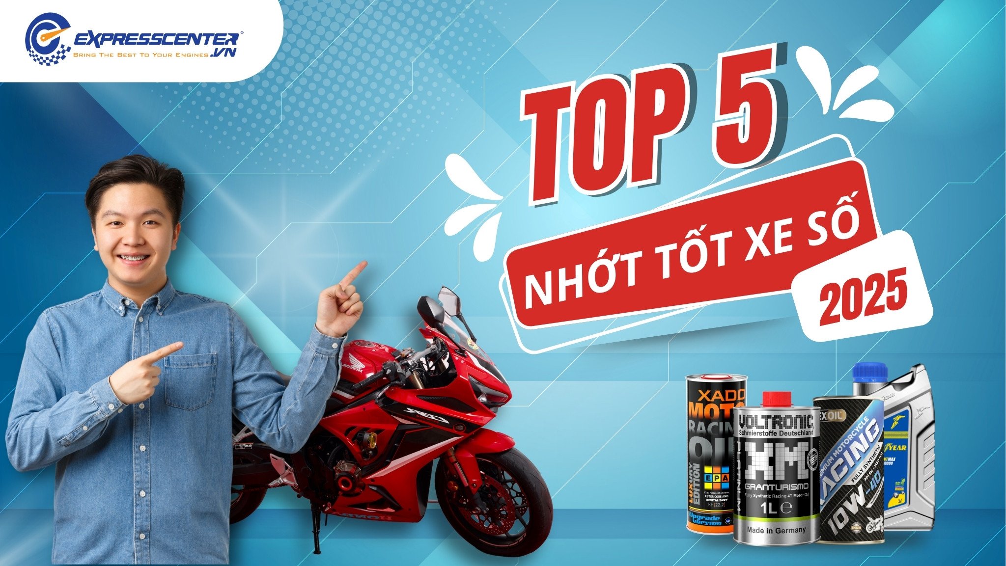 Khám phá nhớt tốt 2025 cho xe số: Bí quyết tối ưu hiệu suất chiếc xe của bạn