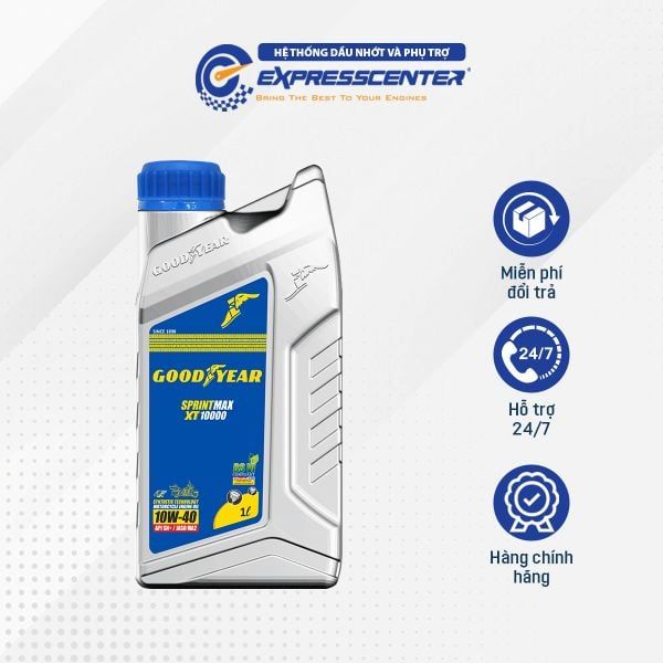 Dầu Nhớt Xe Moto Goodyear XT1000 MA2 10w40