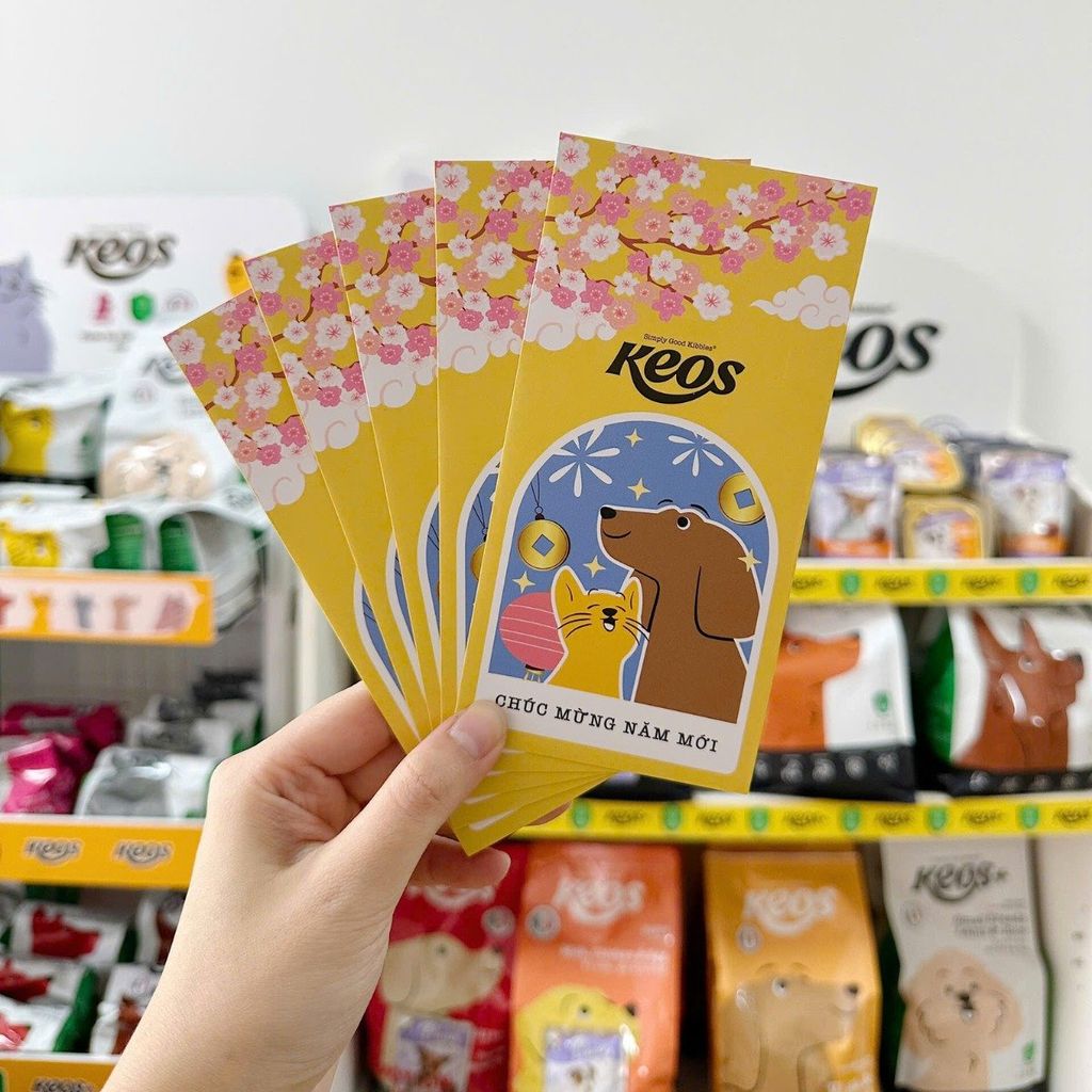 BAO LÌ XÌ KEOS CỰC CUTE TỚI ĐÂY CẢ NHÀ ƠIIII