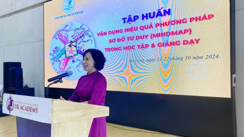 TẬP HUẤN VẬN DỤNG PHƯƠNG PHÁP SƠ ĐỒ TƯ DUY TRONG HỌC TẬP VÀ GIẢNG DẠY KHỐI TIỂU HỌC