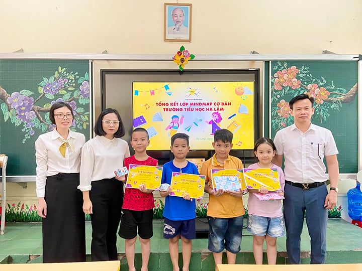 TỔNG KẾT LỚP MINDMAP CƠ BẢN TRƯỜNG TIỂU HỌC HÀ LẦM