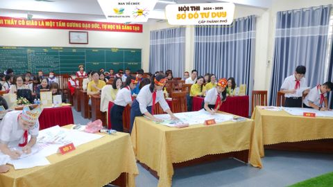 TIẾP TỤC ĐẦY CAM GO VỚI NHÓM 5 CHUNG KHẢO HỘI THI SƠ ĐỒ TƯ DUY NGÀY 11/12/2024