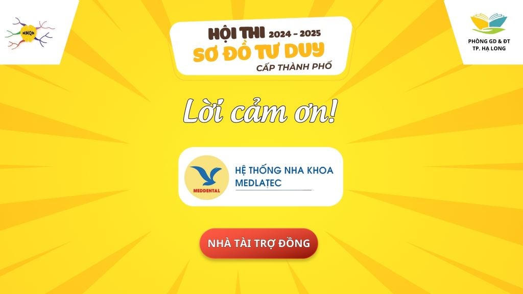 Lời cảm ơn chân thành đến Nhà tài trợ “Hệ Thống Nha Khoa Medlatec”