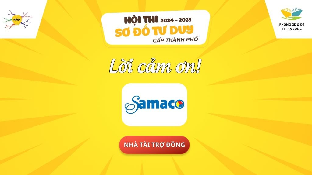 Lời cảm ơn chân thành đến Nhà tài trợ “SAMACO”