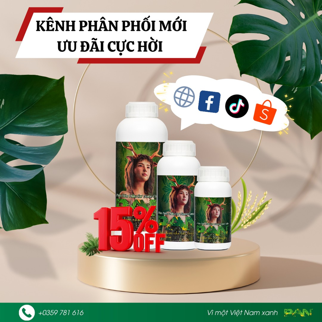 Kênh phân phối mới Ưu đãi phân bón PAN