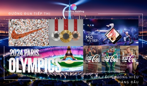 CÁC THƯƠNG HIỆU THI NHAU THAM GIA ĐƯỜNG ĐUA CHIẾN DỊCH TIẾP THỊ CHO ĐẠI HỘI OLYMPIC 2024