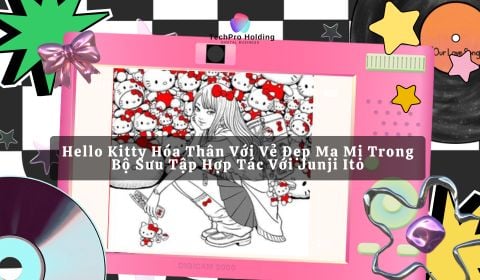 Hello Kitty Hóa Thân Với Vẻ Đẹp Ma Mị Trong Bộ Sưu Tập Hợp Tác Với Junji Ito