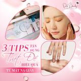 MÁCH NÀNG 3 TIPS TẬN DỤNG TRIỆT ĐỂ HIỆU QUẢ TỪ MẶT NẠ GIẤY