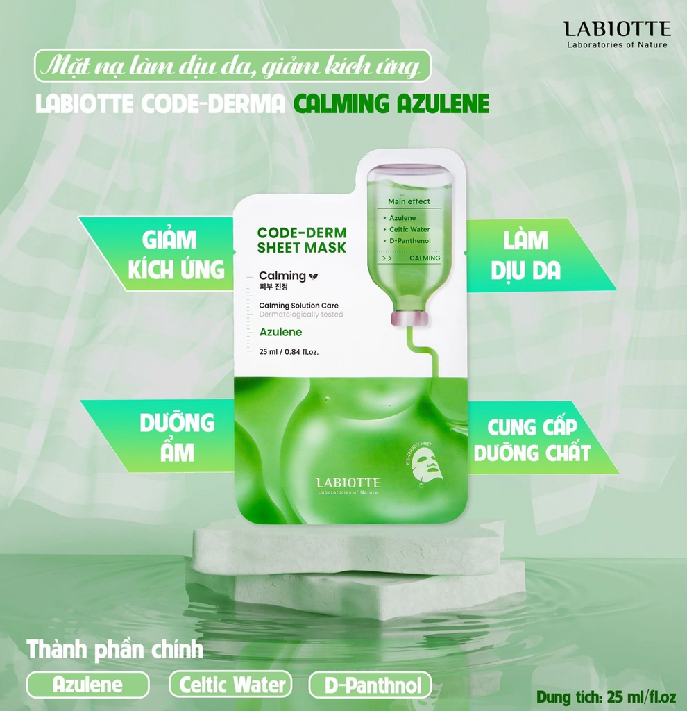 Mặt nạ Labiotte Azulene