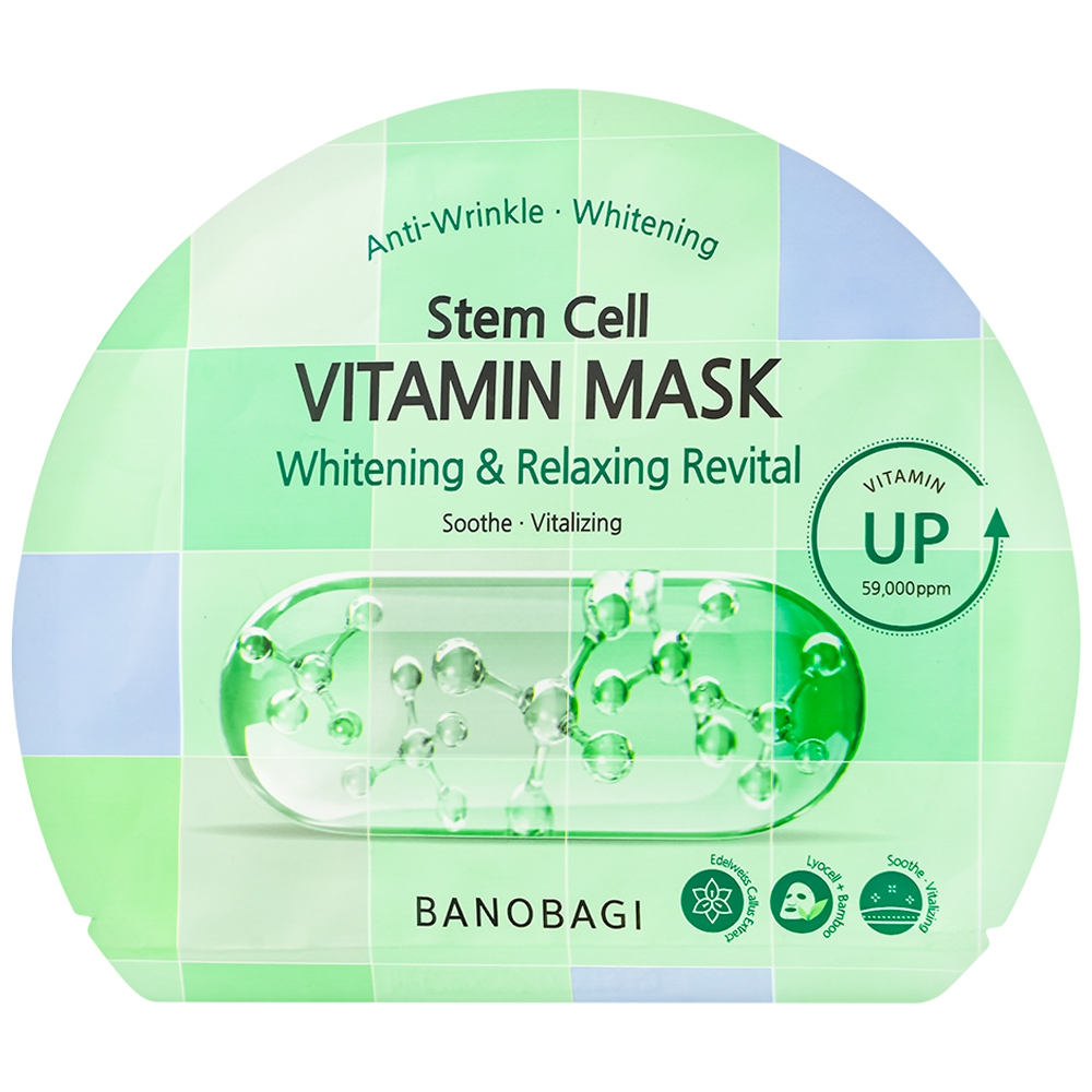 Mặt nạ Banobagi Stem Cell Whitening & Relaxing Revital