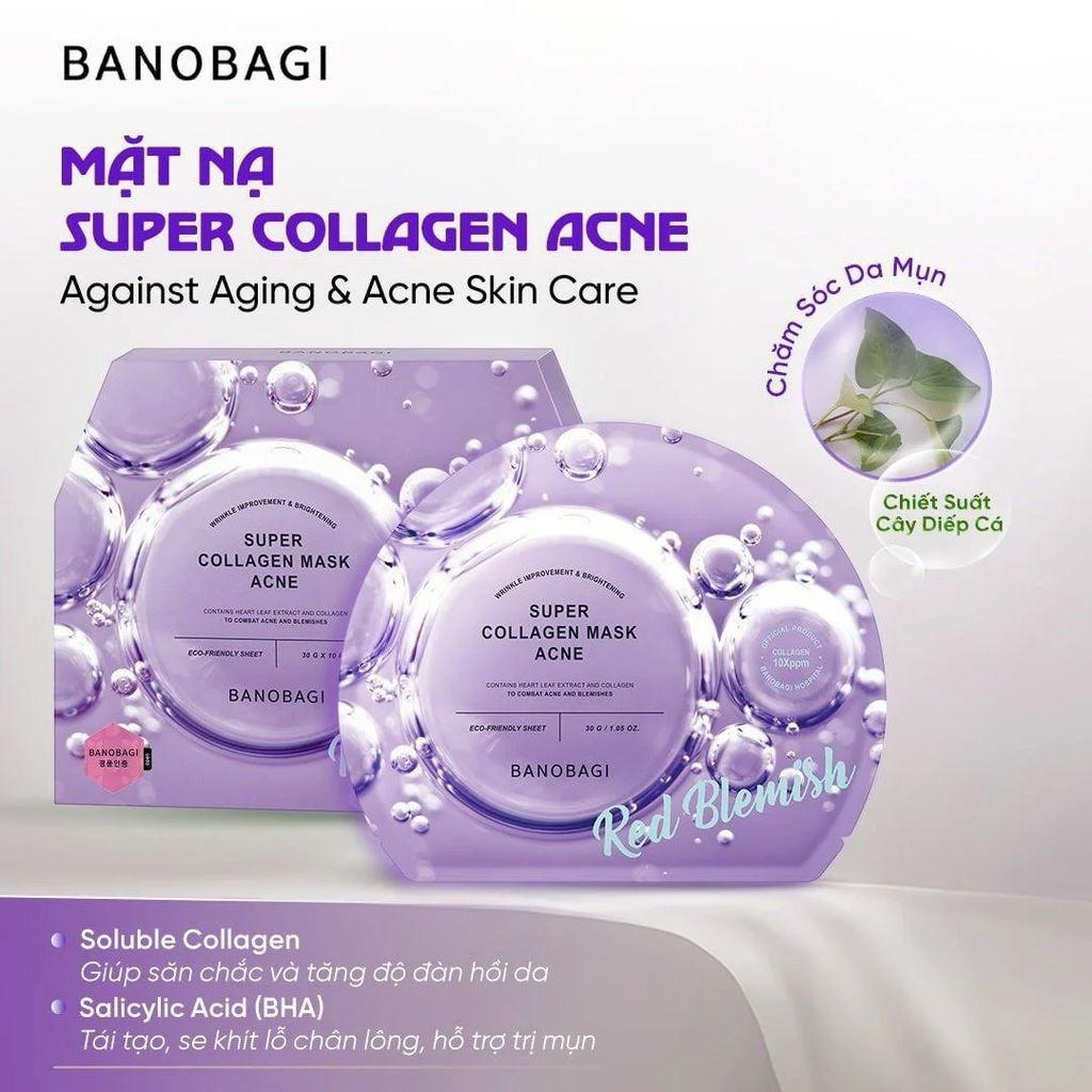 Mặt nạ Banobagi Super Collagen Mask Acne