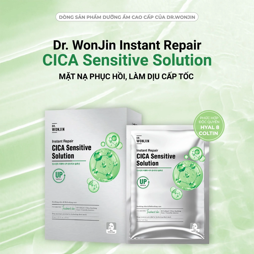 Mặt nạ Wonjin Effect Cica Sensitive Solution