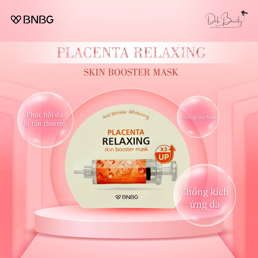 Mặt nạ Placenta Relaxing Skin Booster
