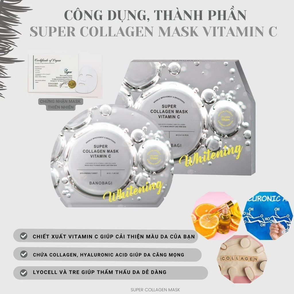 Mặt nạ Banobagi Super Collagen Vitamin C
