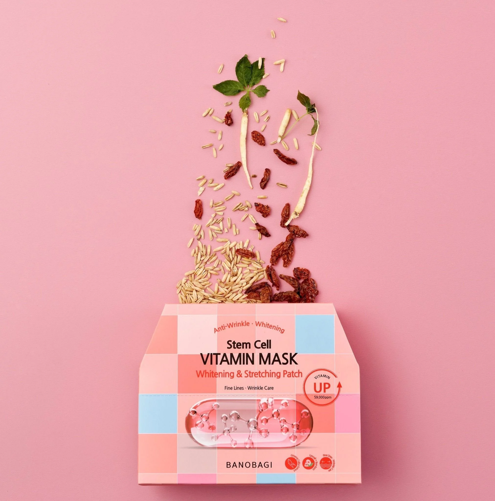 Mặt nạ Banobagi Stem Cell Vitamin Whitening & Stretching Patch