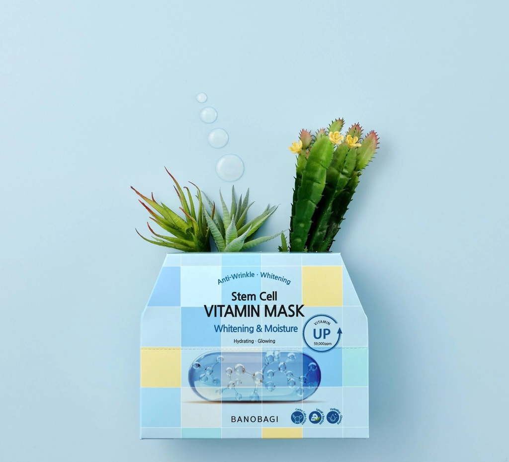 Mặt nạ Banobagi Stem Cell Vitamin Whitening & Moisture