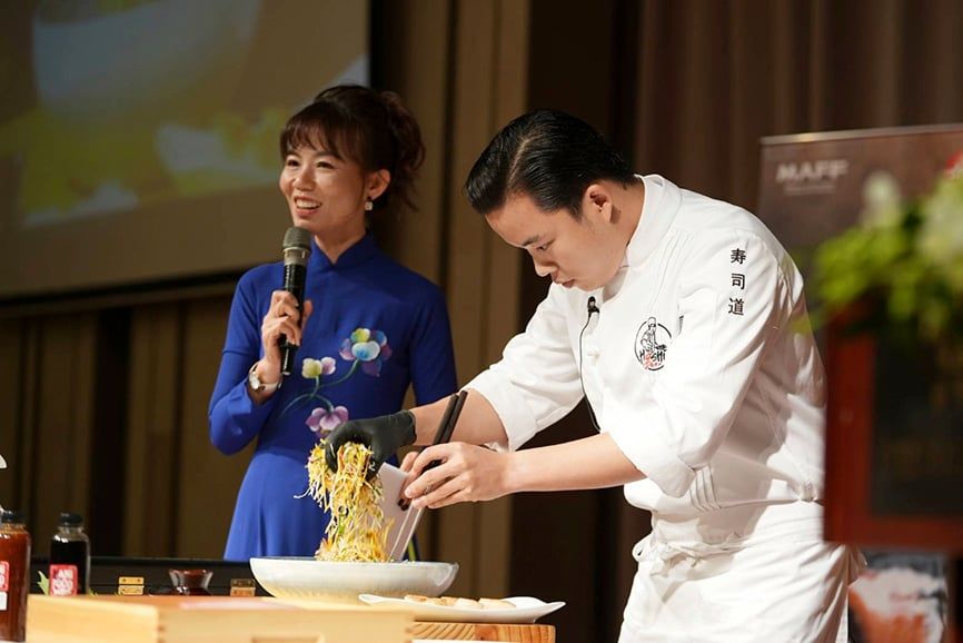 JETRO & MAFF cùng Hot Chef HOSHI PHAN giới thiệu thủy hải sản Nhật Bản tại Tp.HCM