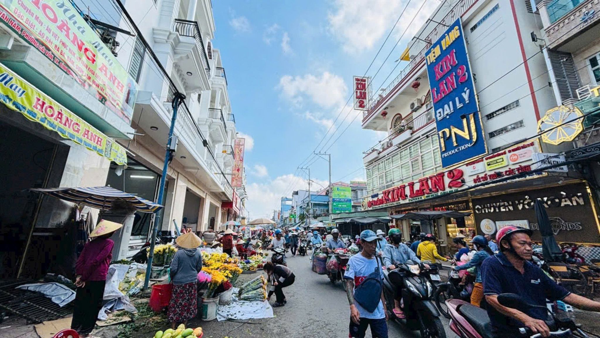 Dự án Chợ và Nhà phố thị xã Bình Minh