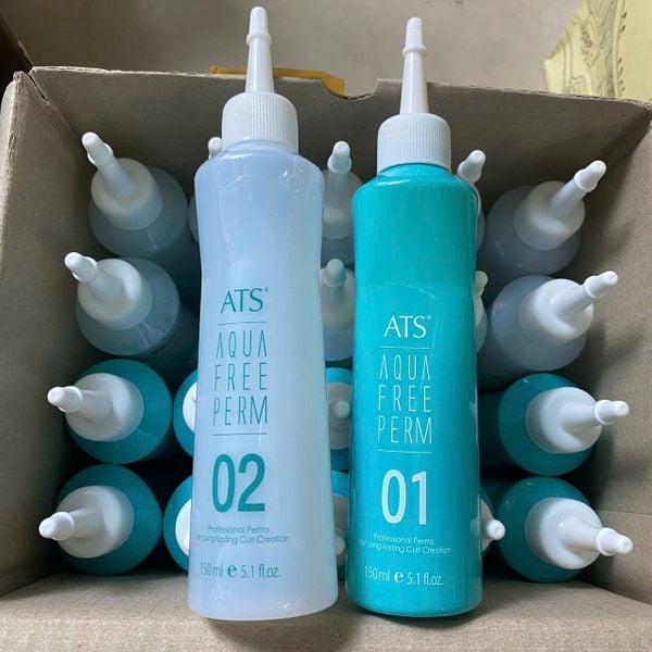 Tự uốn tóc tại nhà cũng uốn nguội ATS REAL FREE PERM 150ML - Mỹ Phẩm Thanh  Tâm