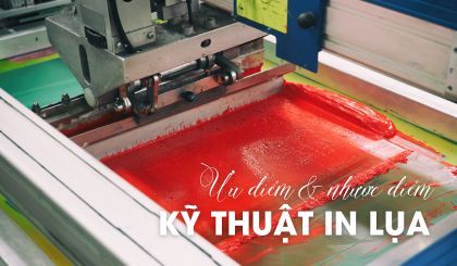 Kỹ thuật in lụa trên áo đồng phục có điểm gì đặc biệt?