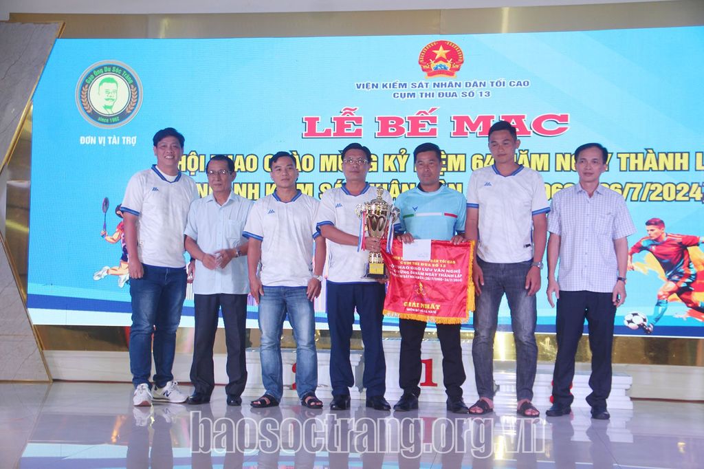 Sôi nổi hội thao ngành Kiểm sát nhân dân Cụm thi đua số 13 tổ chức tại Sóc Trăng