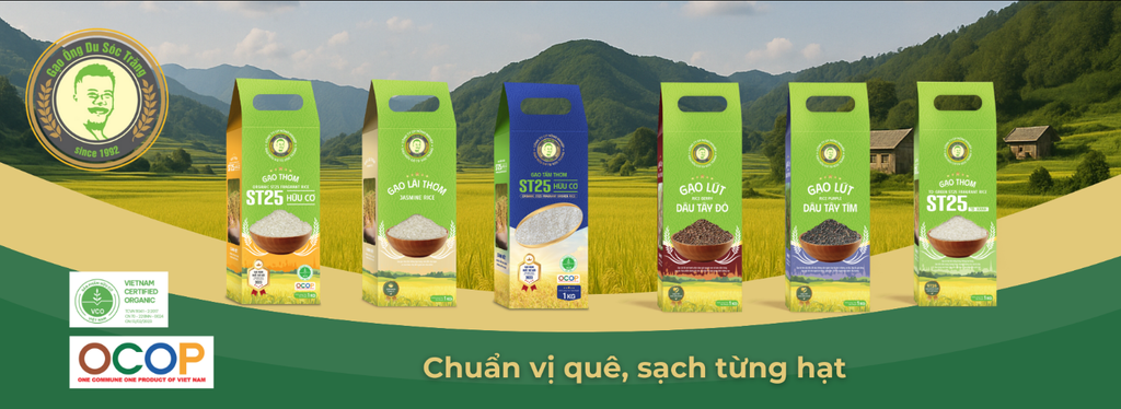 Outstanding rice varieties available at Ong Du Rice