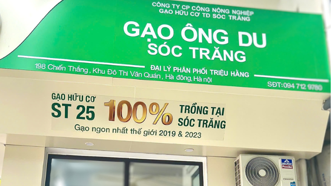GẠO ÔNG DU CHÍNH THỨC CÓ MẶT TẠI HÀ ĐÔNG - HÀ NỘI