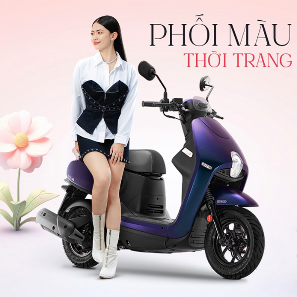 Bật Mood Hè Cực Chất Với Priti 125 - Chuẩn Style Giới Trẻ