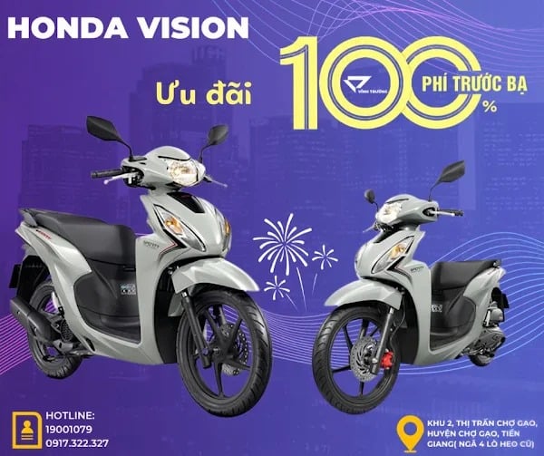 Honda Vision Chuỗi Ngày Khuyến Mãi Đầy Hấp Dẫn