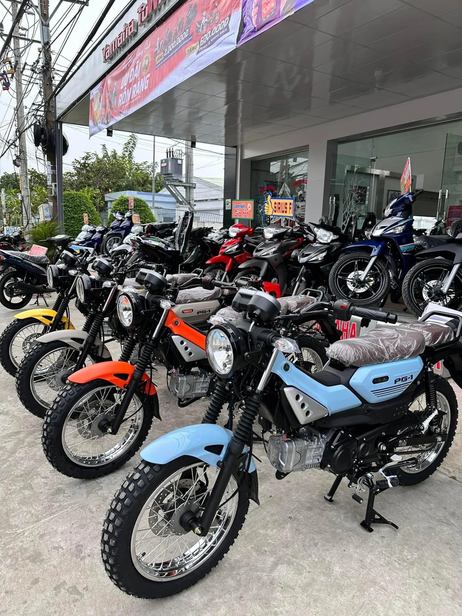 Trầm Trồ Với Dàn Xe Yamaha Pg-1 độ Siêu Chất