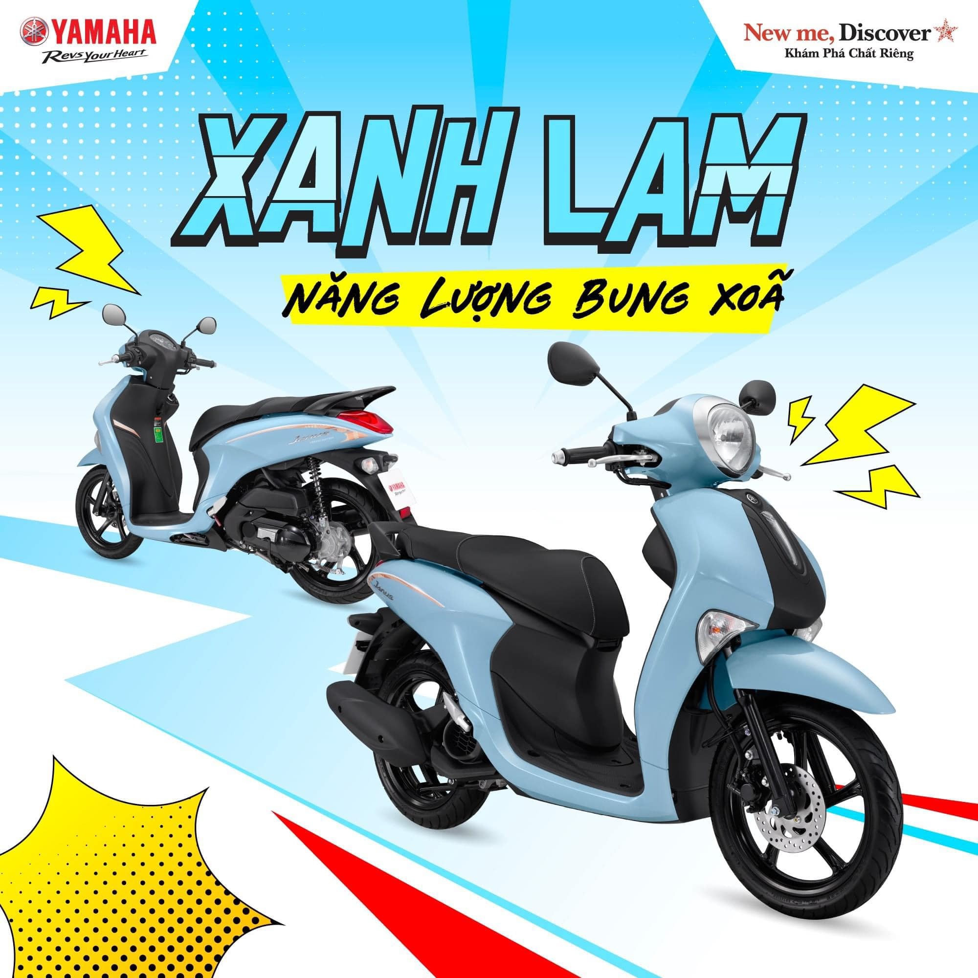 Yamaha Janus Đậm Sắc Cá Tính Cân Mọi Style