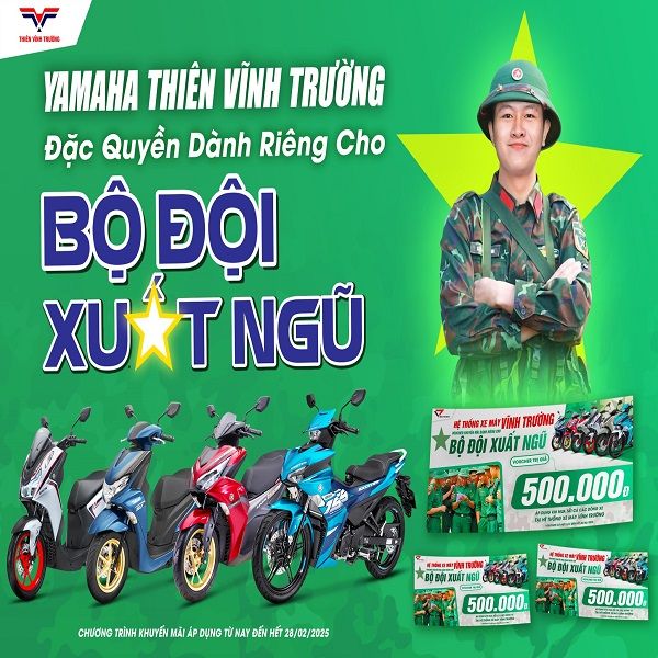 Ưu Đãi Đặc Biệt Dành Riêng Cho Bộ Đội Xuất Ngũ Tại Vĩnh Trường
