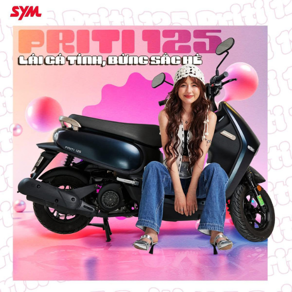 Priti 125 Xe Tay Ga Cá Tính Giúp Bạn Bật Chất Riêng Xe Máy Vĩnh Trường Tiền Giang