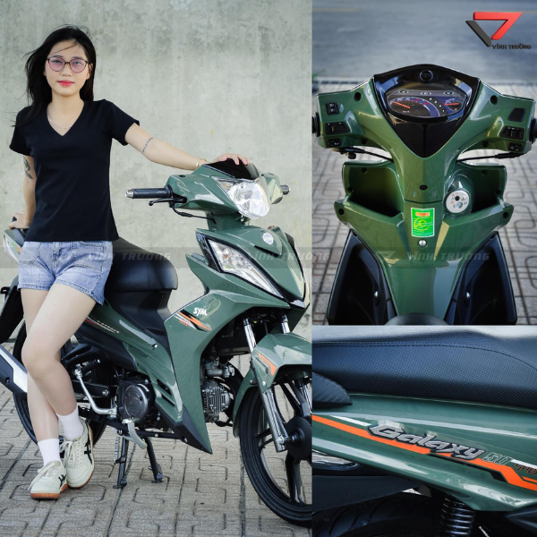 Sym Galaxy 50 Màu Mới Ưu Đãi Cho Học Sinh Có Giấy Khen  Xe Máy Vĩnh Trường Tiền Giang